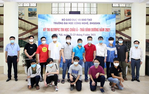 Việt Nam giành 2 huy chương vàng Olympic tin học châu Á - Thái Bình Dương - Ảnh 1. Việt Nam giành 2 huy chương vàng Olympic tin học châu Á - Thái Bình Dương - Ảnh 1.