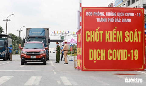 Bắc Giang giãn cách xã hội thêm 2 huyện Hiệp Hòa và Yên Thế - Ảnh 1. Bắc Giang giãn cách xã hội thêm 2 huyện Hiệp Hòa và Yên Thế - Ảnh 1.
