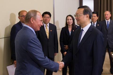 Ông Putin: Quan hệ Nga - Trung đang tốt nhất trong lịch sử - Ảnh 1. Ông Putin: Quan hệ Nga - Trung đang tốt nhất trong lịch sử - Ảnh 1.