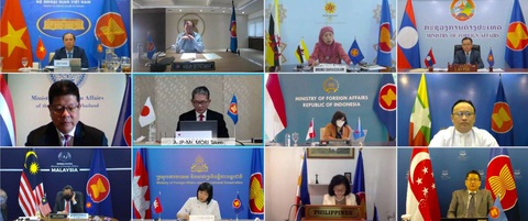 ASEAN - Nhật Bản nhất trí đảm bảo an ninh và an toàn hàng hải ở Biển Đông - Ảnh 1. ASEAN - Nhật Bản nhất trí đảm bảo an ninh và an toàn hàng hải ở Biển Đông - Ảnh 1.