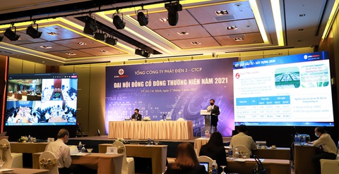 EVNGENCO 3 tổ chức Đại hội đồng cổ đông thường niên năm 2021 - Ảnh 1. EVNGENCO 3 tổ chức Đại hội đồng cổ đông thường niên năm 2021 - Ảnh 1.
