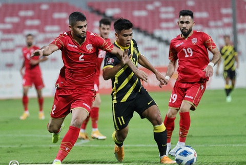 Hàng thủ tệ hại, Malaysia thua Bahrain 0-2 - Ảnh 1. Hàng thủ tệ hại, Malaysia thua Bahrain 0-2 - Ảnh 1.