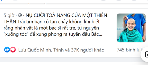 Bác sĩ trẻ cạo đầu trước khi vào tâm dịch: Có tóc hay không thì nụ cười vẫn tỏa nắng - Ảnh 2. Bác sĩ trẻ cạo đầu trước khi vào tâm dịch: Có tóc hay không thì nụ cười vẫn tỏa nắng - Ảnh 2.