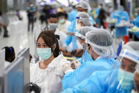 Số ca COVID-19 ở Thái Lan tăng trở lại - Ảnh 1. Số ca COVID-19 ở Thái Lan tăng trở lại - Ảnh 1.