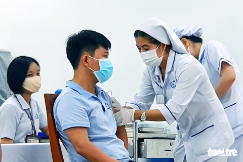 Xử phạt 1 ca nghi mắc COVID-19: 5 chiến sĩ CSGT Đồng Nai âm tính lần 1 với SARS-CoV-2 - Ảnh 1. Xử phạt 1 ca nghi mắc COVID-19: 5 chiến sĩ CSGT Đồng Nai âm tính lần 1 với SARS-CoV-2 - Ảnh 1.