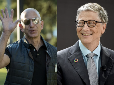 Vì sao tỉ phú Bill Gates và Jeff Bezos thích... rửa chén? - Ảnh 1. Vì sao tỉ phú Bill Gates và Jeff Bezos thích... rửa chén? - Ảnh 1.
