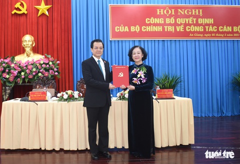 Phó chánh án TAND tối cao làm bí thư Tỉnh ủy An Giang - Ảnh 1. Phó chánh án TAND tối cao làm bí thư Tỉnh ủy An Giang - Ảnh 1.