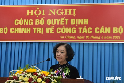 Phó chánh án TAND tối cao làm bí thư Tỉnh ủy An Giang - Ảnh 2. Phó chánh án TAND tối cao làm bí thư Tỉnh ủy An Giang - Ảnh 2.