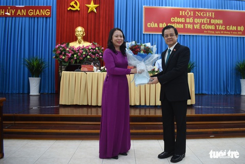 Phó chánh án TAND tối cao làm bí thư Tỉnh ủy An Giang - Ảnh 3. Phó chánh án TAND tối cao làm bí thư Tỉnh ủy An Giang - Ảnh 3.