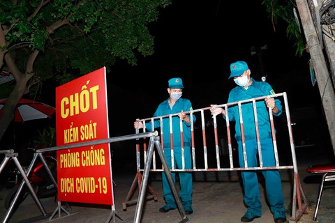 Lập 9 chốt kiểm soát COVID-19 ở cửa ngõ tỉnh Vĩnh Phúc - Ảnh 1. Lập 9 chốt kiểm soát COVID-19 ở cửa ngõ tỉnh Vĩnh Phúc - Ảnh 1.