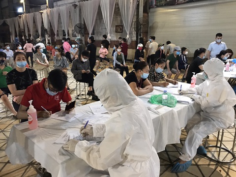 Bắc Ninh phát hiện thêm 14 ca mắc COVID-19 ở ổ dịch Thuận Thành - Ảnh 1. Bắc Ninh phát hiện thêm 14 ca mắc COVID-19 ở ổ dịch Thuận Thành - Ảnh 1.