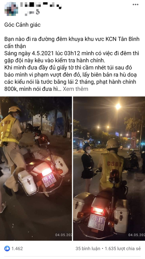 Vụ CSGT Tân Sơn Nhất vô cớ giữ giấy tờ xe: CSGT xin lỗi, trả lại giấy tờ - Ảnh 3. Vụ CSGT Tân Sơn Nhất vô cớ giữ giấy tờ xe: CSGT xin lỗi, trả lại giấy tờ - Ảnh 3.