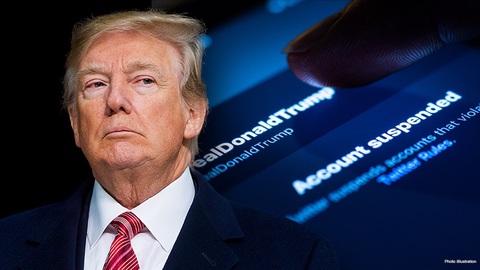 Tiếp tục bị khóa tài khoản, ông Trump nói Facebook, Twitter và Google phải trả giá - Ảnh 1. Tiếp tục bị khóa tài khoản, ông Trump nói Facebook, Twitter và Google phải trả giá - Ảnh 1.