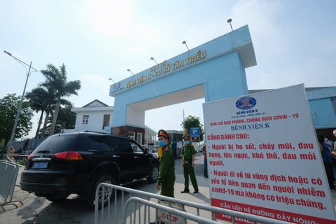 10 ca dương tính tại Bệnh viện K, chủ tịch Hà Nội yêu cầu cách ly cả 3 cơ sở của bệnh viện - Ảnh 4. 10 ca dương tính tại Bệnh viện K, chủ tịch Hà Nội yêu cầu cách ly cả 3 cơ sở của bệnh viện - Ảnh 4.