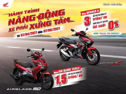 Mua xe chuẩn soái ca nhận ưu đãi hấp dẫn từ Honda Việt Nam - Ảnh 5. Mua xe chuẩn soái ca nhận ưu đãi hấp dẫn từ Honda Việt Nam - Ảnh 5.