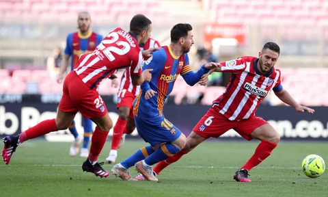 Barca chia điểm với Atletico Madrid ở trận chung kết sớm - Ảnh 3. Barca chia điểm với Atletico Madrid ở trận chung kết sớm - Ảnh 3.