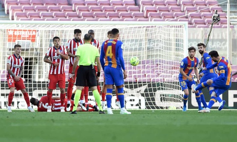 Barca chia điểm với Atletico Madrid ở trận chung kết sớm - Ảnh 1. Barca chia điểm với Atletico Madrid ở trận chung kết sớm - Ảnh 1.