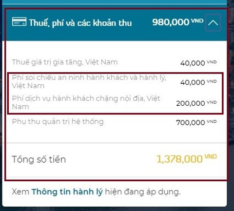 Hủy vé bay, các khoản phí sân bay, phí an ninh vào túi ai? - Ảnh 1. Hủy vé bay, các khoản phí sân bay, phí an ninh vào túi ai? - Ảnh 1.