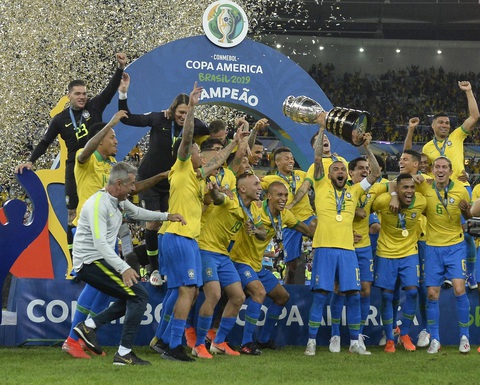 Brazil đăng cai Copa America thay Colombia và Argentina - Ảnh 1. Brazil đăng cai Copa America thay Colombia và Argentina - Ảnh 1.