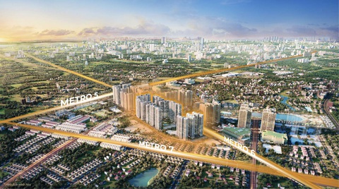 Ra mắt dự án The Metrolines tại Vinhomes Smart City - Ảnh 1. Ra mắt dự án The Metrolines tại Vinhomes Smart City - Ảnh 1.