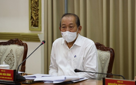Phó thủ tướng Trương Hòa Bình: TP.HCM phải quyết tâm dập dịch trong 2 tuần - Ảnh 1. Phó thủ tướng Trương Hòa Bình: TP.HCM phải quyết tâm dập dịch trong 2 tuần - Ảnh 1.