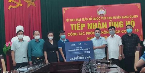 Quỹ Hành trình xanh và NCB ủng hộ gần 2 tỉ đồng hỗ trợ Bắc Giang và Bắc Ninh - Ảnh 2. Quỹ Hành trình xanh và NCB ủng hộ gần 2 tỉ đồng hỗ trợ Bắc Giang và Bắc Ninh - Ảnh 2.