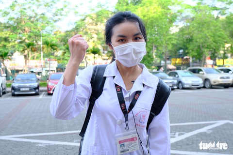 1.000 sinh viên y khoa TP.HCM tình nguyện tham gia chống dịch COVID-19 - Ảnh 3. 1.000 sinh viên y khoa TP.HCM tình nguyện tham gia chống dịch COVID-19 - Ảnh 3.