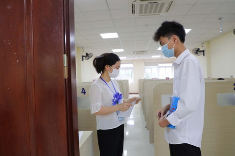 Thi đánh giá năng lực tại ĐH Quốc gia Hà Nội theo phương thức giãn cách - Ảnh 2. Thi đánh giá năng lực tại ĐH Quốc gia Hà Nội theo phương thức giãn cách - Ảnh 2.