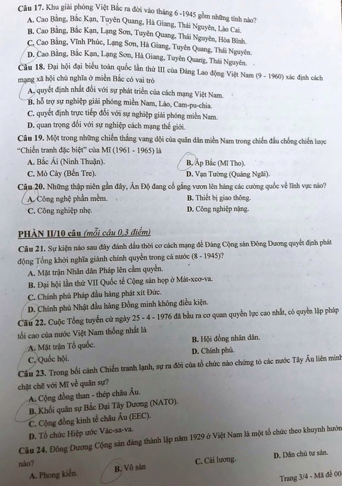 Đề sử thi vào lớp 10 Hà Nội - Ảnh 3. Đề sử thi vào lớp 10 Hà Nội - Ảnh 3.
