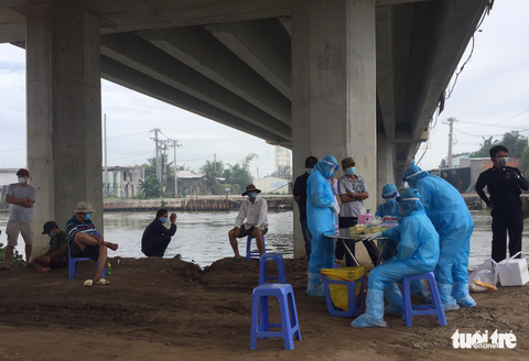 687 công nhân đường cao tốc Trung Lương - Mỹ Thuận âm tính - Ảnh 1. 687 công nhân đường cao tốc Trung Lương - Mỹ Thuận âm tính - Ảnh 1.