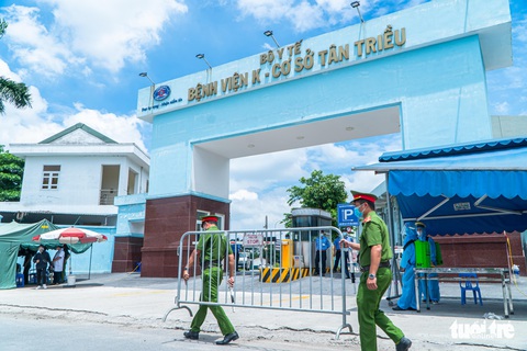 Gỡ phong tỏa Bệnh viện K Tân Triều, mở cửa khám bệnh trong ngày 16-6 tới - Ảnh 1. Gỡ phong tỏa Bệnh viện K Tân Triều, mở cửa khám bệnh trong ngày 16-6 tới - Ảnh 1.