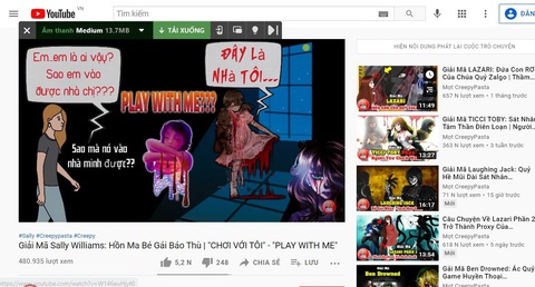 Ớn lạnh với video kinh dị cho trẻ em - Ảnh 1. Ớn lạnh với video kinh dị cho trẻ em - Ảnh 1.