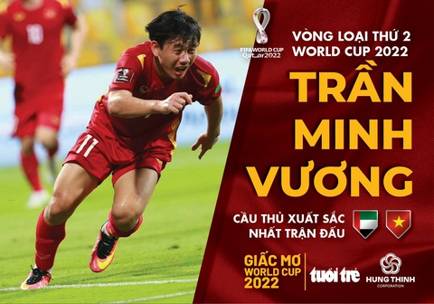 Minh Vương xuất sắc nhất trận UAE - Việt Nam - Ảnh 1. Minh Vương xuất sắc nhất trận UAE - Việt Nam - Ảnh 1.