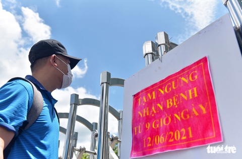Vào nơi ‘chia lửa’ điều trị bệnh nhân COVID-19 ở Củ Chi - Ảnh 16. Vào nơi ‘chia lửa’ điều trị bệnh nhân COVID-19 ở Củ Chi - Ảnh 16.