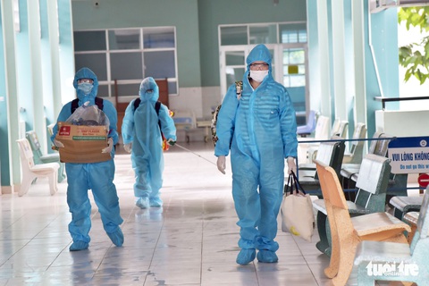 Vào nơi ‘chia lửa’ điều trị bệnh nhân COVID-19 ở Củ Chi - Ảnh 5. Vào nơi ‘chia lửa’ điều trị bệnh nhân COVID-19 ở Củ Chi - Ảnh 5.