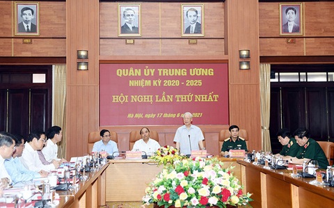 3 lãnh đạo chủ chốt tham gia Thường vụ Quân ủy Trung ương nhiệm kỳ 2020-2025 - Ảnh 1. 3 lãnh đạo chủ chốt tham gia Thường vụ Quân ủy Trung ương nhiệm kỳ 2020-2025 - Ảnh 1.