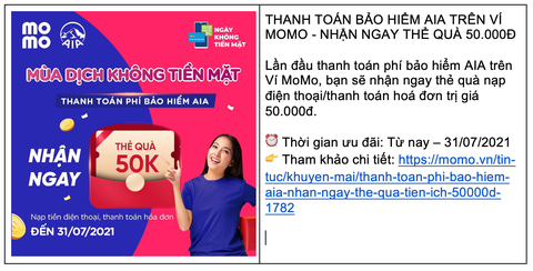 Ví MoMo cho ra mắt dịch vụ mới, ưu đãi thiết thực hỗ trợ người dùng Việt trong mùa COVID - Ảnh 3. Ví MoMo cho ra mắt dịch vụ mới, ưu đãi thiết thực hỗ trợ người dùng Việt trong mùa COVID - Ảnh 3.
