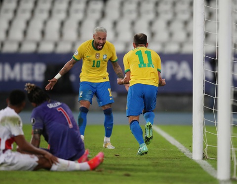 Neymar lập công giúp Brazil thắng 4 sao - Ảnh 2. Neymar lập công giúp Brazil thắng 4 sao - Ảnh 2.