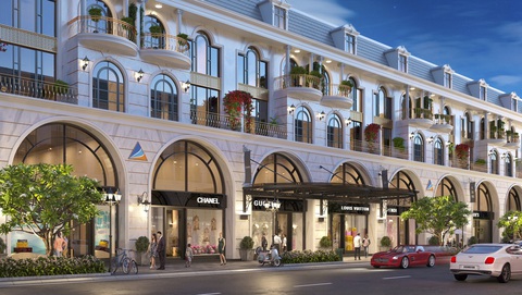 Cất nóc chuỗi shophouse 4 sao Castia Dragon Tây Bắc Đà Nẵng - Ảnh 3. Cất nóc chuỗi shophouse 4 sao Castia Dragon Tây Bắc Đà Nẵng - Ảnh 3.