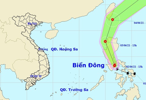 Bão đi dọc Philippines nhưng gây mưa cho miền Nam - Ảnh 1. Bão đi dọc Philippines nhưng gây mưa cho miền Nam - Ảnh 1.