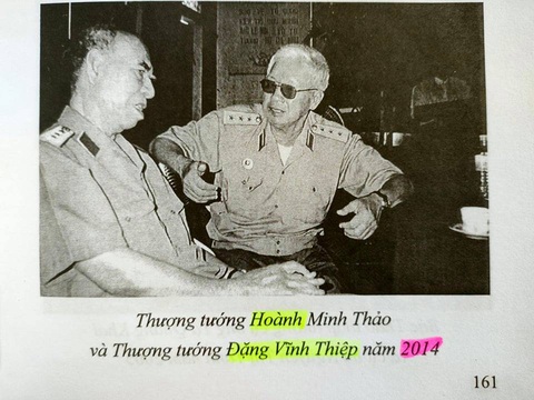 Sách kỷ niệm 100 năm sinh Thượng tướng Hoàng Minh Thảo vấp nhiều sai sót - Ảnh 2. Sách kỷ niệm 100 năm sinh Thượng tướng Hoàng Minh Thảo vấp nhiều sai sót - Ảnh 2.
