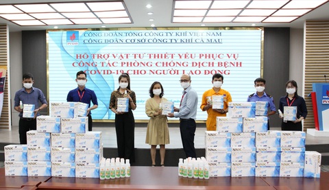Công đoàn PV GAS triển khai các chương trình phòng dịch COVID-19 - Ảnh 1. Công đoàn PV GAS triển khai các chương trình phòng dịch COVID-19 - Ảnh 1.