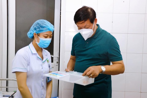 Thứ trưởng Bộ Y tế: Nghệ An cần nâng năng lực điều trị COVID-19 lên 500 ca - Ảnh 1. Thứ trưởng Bộ Y tế: Nghệ An cần nâng năng lực điều trị COVID-19 lên 500 ca - Ảnh 1.