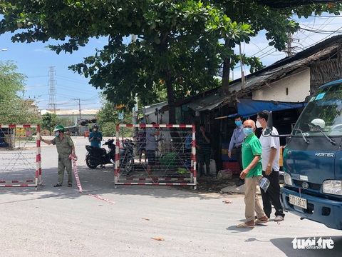 Khẩn: Từ 12h hôm nay, phong tỏa khu phố 2, phường 16, quận 8 - Ảnh 4. Khẩn: Từ 12h hôm nay, phong tỏa khu phố 2, phường 16, quận 8 - Ảnh 4.