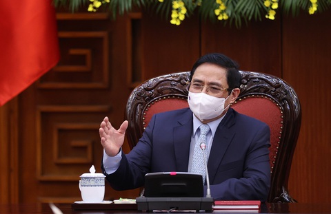 Thủ tướng Phạm Minh Chính: Chống cạnh tranh giữa tư nhân và Nhà nước trong việc mua vắc xin - Ảnh 1. Thủ tướng Phạm Minh Chính: Chống cạnh tranh giữa tư nhân và Nhà nước trong việc mua vắc xin - Ảnh 1.