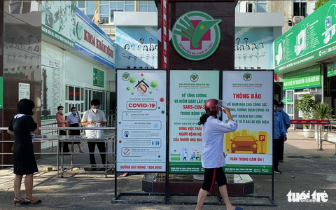 Bệnh nhân nội trú ‘xin về nhà họp trực tuyến’ sau đó mắc COVID-19 - Ảnh 1. Bệnh nhân nội trú ‘xin về nhà họp trực tuyến’ sau đó mắc COVID-19 - Ảnh 1.