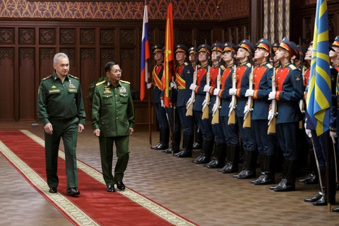 Nga cam kết củng cố quan hệ quân sự cùng Myanmar - Ảnh 1. Nga cam kết củng cố quan hệ quân sự cùng Myanmar - Ảnh 1.