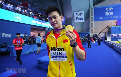 Bị cấm 51 tháng, siêu kình ngư Trung Quốc Sun Yang sẽ vắng mặt ở Olympic Tokyo 2020 - Ảnh 1. Bị cấm 51 tháng, siêu kình ngư Trung Quốc Sun Yang sẽ vắng mặt ở Olympic Tokyo 2020 - Ảnh 1.