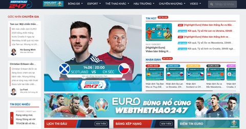Webthethao247 sở hữu bản quyền EURO 2020 - Ảnh 2. Webthethao247 sở hữu bản quyền EURO 2020 - Ảnh 2.