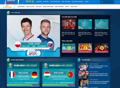 Webthethao247 sở hữu bản quyền EURO 2020 - Ảnh 3. Webthethao247 sở hữu bản quyền EURO 2020 - Ảnh 3.